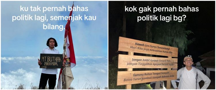 Cerita cowok nggak mau lagi kritik pemerintah gegara ujaran menohok dari pacarnya, bikin introspeksi