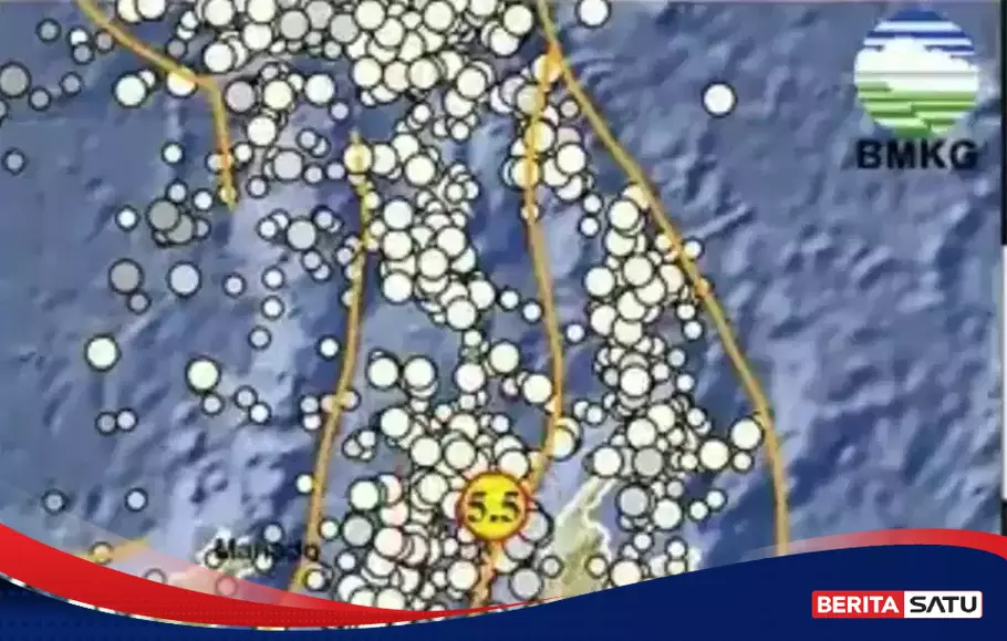 Gempa Magnitudo 5,5 dan 5,2 Guncang Maluku Utara dalam Waktu Berdekatan