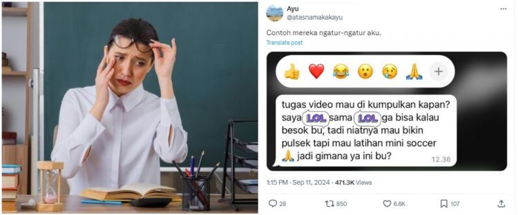 Viral curhatan miris guru yang tidak dihargai oleh siswanya, sebut muridnya pintar tapi attitude nol