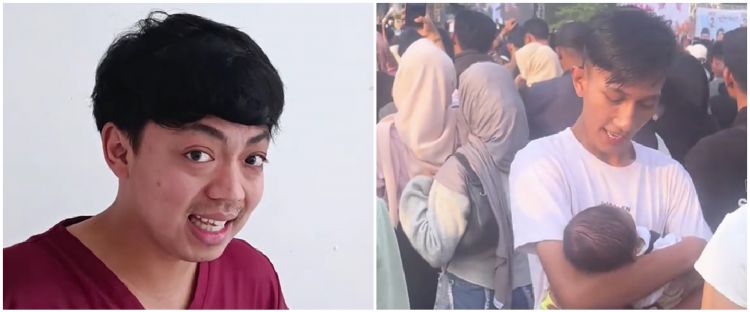 Aksi orang tua bawa bayi yang baru lahir nonton konser ini bikin miris sekaligus geregetan