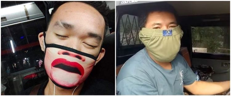 [KUIS] Berdasarkan model masker jaman covid ini tentukan potret kocak orang pas pakai masker