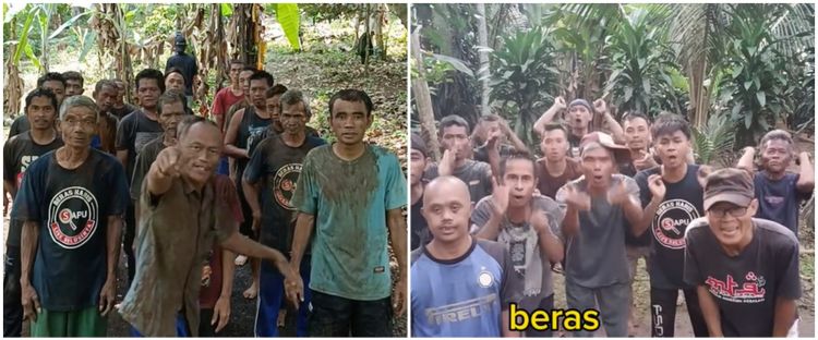 Viral warga sekampung live TikTok joget Sadbor raih Rp21 juta/bulan, kenali Gunawan sosok pencetusnya