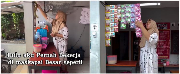 Viral wanita bangga jadi IRT, jual es usai resign dari maskapai penerbangan, kisahnya tuai pro kontra